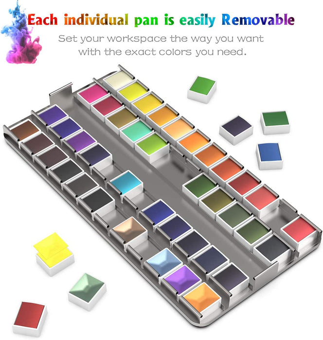 Eng sub] What are these? 48 Japanese Colors Watercolor Set
